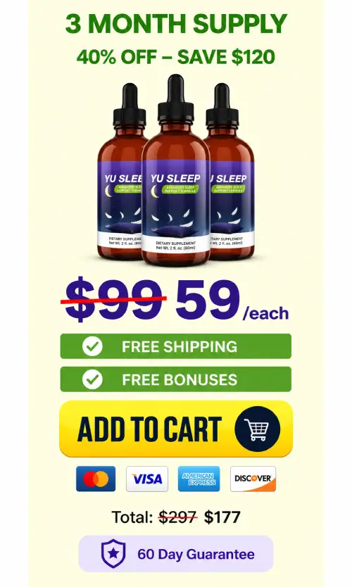Yu Sleep 3 bottles most poppular pricing package