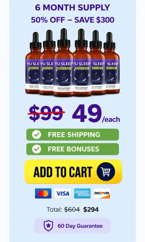 CelluCare Buy 6 Bottles Yu Sleep 6 bottles best value pricing package